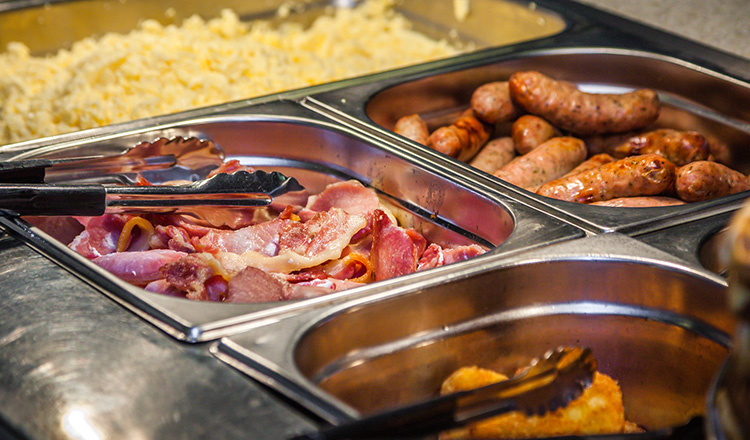 breakfast buffet at mary yoders amish kitchen